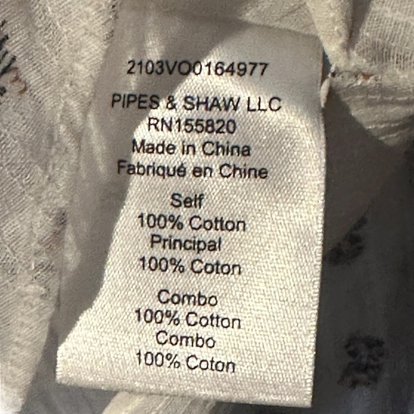 Veronica Beard Size 0 Abra Blouse Cotton Floral Print Pattern Ruffle Long Sleeve - Picture 8 of 9